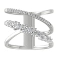 thumbnail image 1 of ARAIYA FINE JEWELRY 14K White Gold Diamond Fashion Band Ring (1/2 cttw, I-J Color, I2-I3 Clarity) Size 10, 1 of 6