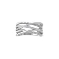 thumbnail image 1 of ARAIYA FINE JEWELRY 14K White Gold Diamond Fashion Band Ring (1/4 cttw, I-J Color, I2-I3 Clarity) Size 6, 1 of 6