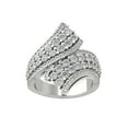 thumbnail image 1 of ARAIYA FINE JEWELRY 14K White Gold Diamond Fashion Band Ring (2 cttw, I-J Color, I2-I3 Clarity) Size 6, 1 of 6