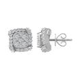 thumbnail image 1 of ARAIYA FINE JEWELRY 14K White Gold Diamond Stud Earrings (5/8 cttw, I2-I3 Clarity, I-J Color), 1 of 4