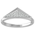 thumbnail image 1 of ARAIYA FINE JEWELRY 14K White Gold Diamond Wedding Band Ring (1/10 cttw, I-J Color, I2-I3 Clarity) Size 9, 1 of 1