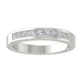 thumbnail image 1 of ARAIYA FINE JEWELRY 14K White Gold Diamond Wedding Band Ring (1/2 cttw, I-J Color, I2-I3 Clarity) Size 6.5, 1 of 4
