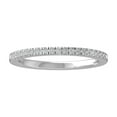 thumbnail image 1 of ARAIYA FINE JEWELRY 14K White Gold Diamond Wedding Band Ring (1/3 cttw, I-J Color, I2-I3 Clarity) Size 6.5, 1 of 6