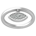 thumbnail image 1 of ARAIYA FINE JEWELRY 14K White Gold Diamond Wedding Band Ring (1/4 cttw, I-J Color, I2-I3 Clarity) Size 9.5, 1 of 1