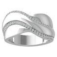 thumbnail image 1 of ARAIYA FINE JEWELRY 14K White Gold Diamond Wedding Band Ring (1/5 cttw, I-J Color, I2-I3 Clarity) Size 8, 1 of 4