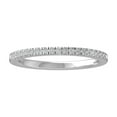 thumbnail image 1 of ARAIYA FINE JEWELRY 14K White Gold Diamond Wedding Band Ring (3/4 cttw, I-J Color, I2-I3 Clarity) Size 8, 1 of 6