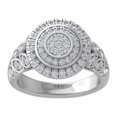 thumbnail image 1 of ARAIYA FINE JEWELRY 14K White Gold Diamond Wedding Band Ring (3/4 cttw, I-J Color, I2-I3 Clarity) Size 9.5, 1 of 5