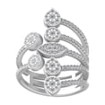 thumbnail image 1 of ARAIYA FINE JEWELRY 14K White Gold Diamond Wedding Band Ring (3/4 cttw, I-J Color, I2-I3 Clarity) Size 9, 1 of 1