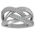 thumbnail image 1 of ARAIYA FINE JEWELRY 14K White Gold Diamond Wedding Band Ring (3/8 cttw, I-J Color, I2-I3 Clarity) Size 5.5, 1 of 4