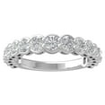thumbnail image 1 of ARAIYA FINE JEWELRY 14K White Gold Lab Grown Diamond Wedding Band Ring (1 1/3 cttw, D-F Color, VS Clarity) Size 7, 1 of 4