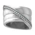 thumbnail image 1 of ARAIYA FINE JEWELRY 14K White Gold Lab Grown Diamond Wedding Band Ring (1/4 cttw, D-F Color, VS Clarity) Size 7, 1 of 4