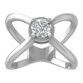 thumbnail image 1 of ARAIYA FINE JEWELRY 14K White Gold Lab Grown Diamond Wedding Band Ring (1 cttw, D-F Color, VS Clarity) Size 6, 1 of 4
