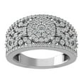 thumbnail image 1 of ARAIYA FINE JEWELRY 14K White Gold Lab Grown Diamond Wedding Band Ring (1 cttw, D-F Color, VS Clarity) Size 8, 1 of 4