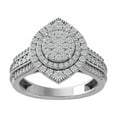 thumbnail image 1 of ARAIYA FINE JEWELRY 14K White Gold Lab Grown Diamond Wedding Band Ring (1 cttw, D-F Color, VS Clarity) Size 9.5, 1 of 4
