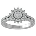 thumbnail image 1 of ARAIYA FINE JEWELRY 14K White Gold Lab Grown Diamond Wedding Band Ring (3/4 cttw, D-F Color, VS Clarity) Size 7.5, 1 of 4