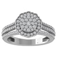 thumbnail image 1 of ARAIYA FINE JEWELRY 14K White Gold Lab Grown Diamond Wedding Band Ring (5/8 cttw, D-F Color, VS Clarity) Size 5, 1 of 4