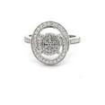 thumbnail image 1 of ARAIYA FINE JEWELRY 14K White Gold Round Diamond Fashion Band Ring (1/4 cttw, I2-I3 Clarity, I-J Color) Size 7, 1 of 6
