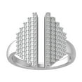 thumbnail image 1 of ARAIYA FINE JEWELRY 14K White Gold Round Lab Grown Diamond Band Ring (1/2 cttw, VS Clarity, D-F Color) Size 8, 1 of 4