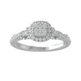 thumbnail image 1 of ARAIYA FINE JEWELRY 14K White Gold Round Lab Grown Diamond Engagement Ring (3/4 cttw, VS Clarity, D-E Color) Size 6.5, 1 of 1
