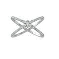 thumbnail image 1 of ARAIYA FINE JEWELRY 14K White Gold Round and Marquise shape Lab Grown Diamond Band Ring (1/3 cttw, VS Clarity, D-F Color) Size 6.5, 1 of 4