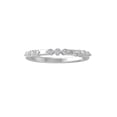 thumbnail image 1 of ARAIYA FINE JEWELRY 14K White Gold Round-shape Diamond Wedding Band Ring (1/4 cttw, I2-I3 Clarity, I-J Color) Size 6.5, 1 of 5