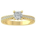 thumbnail image 1 of ARAIYA FINE JEWELRY 14K Yellow Gold Diamond Engagement Ring (1 cttw, I-J Color, I2-I3 Clarity) Size 5.5, 1 of 4