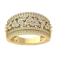 thumbnail image 1 of ARAIYA FINE JEWELRY 14K Yellow Gold Diamond Fashion Band Ring (1 cttw, I-J Color, I2-I3 Clarity) Size 8.5, 1 of 6