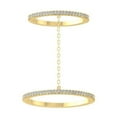 thumbnail image 1 of ARAIYA FINE JEWELRY 14K Yellow Gold Diamond Fashion Wedding Ring (1/3 cttw, I-J Color, I2-I3 Clarity) Size 5.5, 1 of 5