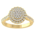 thumbnail image 1 of ARAIYA FINE JEWELRY 14K Yellow Gold Diamond Wedding Band Ring (1/2 cttw, I-J Color, I2-I3 Clarity) Size 6.5, 1 of 4