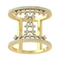 thumbnail image 1 of ARAIYA FINE JEWELRY 14K Yellow Gold Diamond Wedding Band Ring (1/2 cttw, I-J Color, I2-I3 Clarity) Size 6.5, 1 of 4