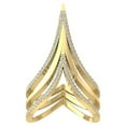 thumbnail image 1 of ARAIYA FINE JEWELRY 14K Yellow Gold Diamond Wedding Band Ring (1/4 cttw, I-J Color, I2-I3 Clarity) Size 7.5, 1 of 4