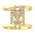 thumbnail image 1 of ARAIYA FINE JEWELRY 14K Yellow Gold Diamond Wedding Band Ring (1/6 cttw, I-J Color, I2-I3 Clarity) Size 10, 1 of 4