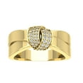 thumbnail image 1 of ARAIYA FINE JEWELRY 14K Yellow Gold Lab Grown Diamond Band Ring (1/4 cttw, D-F Color, VS Clarity), Size 6.5, 1 of 5