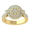 thumbnail image 1 of ARAIYA FINE JEWELRY 14K Yellow Gold Lab Grown Diamond Wedding Band Ring (1/2 cttw, D-F Color, VS Clarity) Size 5.5, 1 of 4