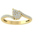 thumbnail image 1 of ARAIYA FINE JEWELRY 14K Yellow Gold Lab Grown Diamond Wedding Band Ring (1/3 cttw, D-F Color, VS Clarity) Size 6.5, 1 of 4