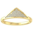 thumbnail image 1 of ARAIYA FINE JEWELRY 14K Yellow Gold Lab Grown Diamond Wedding Band Ring (1/8 cttw, D-F Color, VS Clarity) Size 8, 1 of 4