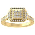 thumbnail image 1 of ARAIYA FINE JEWELRY 14K Yellow Gold Lab Grown Diamond Wedding Band Ring (3/4 cttw, D-F Color, VS Clarity) Size 6.5, 1 of 4