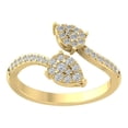 thumbnail image 1 of ARAIYA FINE JEWELRY 14K Yellow Gold Lab Grown Diamond Wedding Band Ring (3/8 cttw, D-F Color, VS Clarity) Size 5, 1 of 4