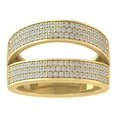 thumbnail image 1 of ARAIYA FINE JEWELRY 14K Yellow Gold Lab Grown Diamond Wedding Band Ring (5/8 cttw, D-F Color, VS Clarity) Size 7.5, 1 of 4