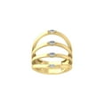 thumbnail image 1 of ARAIYA FINE JEWELRY 14K Yellow Gold Marquise shape Diamond Fashion Ring (1/3 cttw, I2-I3 Clarity, I-J Color) Size 5, 1 of 5
