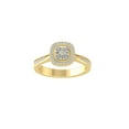 thumbnail image 1 of ARAIYA FINE JEWELRY 14K Yellow Gold Miracle Plate Lab Grown Diamond Band Ring (1/5 cttw, VS Clarity, D-F Color) Size 9.5, 1 of 4