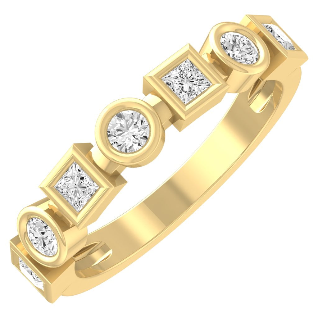 Alaia Irregular Shaped S925 Yellow Gold Plated Ring main image 1
