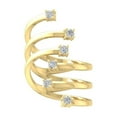 thumbnail image 1 of ARAIYA FINE JEWELRY 14K Yellow Gold Round Diamond Band Ring (1/2 cttw, I2-I3 Clarity, I-J Color) Size 8.5, 1 of 5