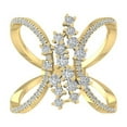 thumbnail image 1 of ARAIYA FINE JEWELRY 14K Yellow Gold Round Diamond Band Ring (3/4 cttw, I2-I3 Clarity, I-J Color) Size 9.5, 1 of 5