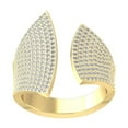 thumbnail image 1 of ARAIYA FINE JEWELRY 14K Yellow Gold Round Diamond Open Space Band Ring (1 cttw, I2-I3 Clarity, I-J Color) Size 6.5, 1 of 5