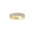 thumbnail image 1 of ARAIYA FINE JEWELRY 14K Yellow Gold Round Lab Grown Diamond Anniversary Band Ring (3/4 cttw, VS Clarity, D-F Color) Size 8, 1 of 4