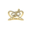 thumbnail image 1 of ARAIYA FINE JEWELRY 14K Yellow Gold Round Lab Grown Diamond Band Ring (1/3 cttw, VS Clarity, D-F Color) Size 5.5, 1 of 4