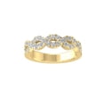 thumbnail image 1 of ARAIYA FINE JEWELRY 14K Yellow Gold Round-shape Diamond Anniversary Ring (1/5 cttw, I2-I3 Clarity, I-J Color) Size 9.5, 1 of 5
