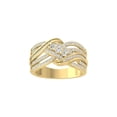 thumbnail image 1 of ARAIYA FINE JEWELRY 14k Yellow Gold Diamond Wedding Anniversary Band Ring (5/8 cttw, I-J Color, I2-I3 Clarity) Size 8.5, 1 of 1
