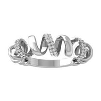 ARAIYA FINE JEWELRY 925 Sterling Silver Round Diamond Halo Engagement Ring(3/4 cttw, I-J Color, I2-I3 Clarity) Size 7